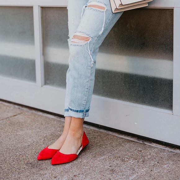 Rollasole Shoes - Rollasole Foldable Red Flats